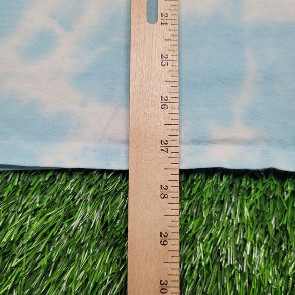 Tupac 2Pac Poetic Justice 1993 Movie T-Shirt Mens XL Blue Tie-Dye Japanese Text - Picture 7 of 9